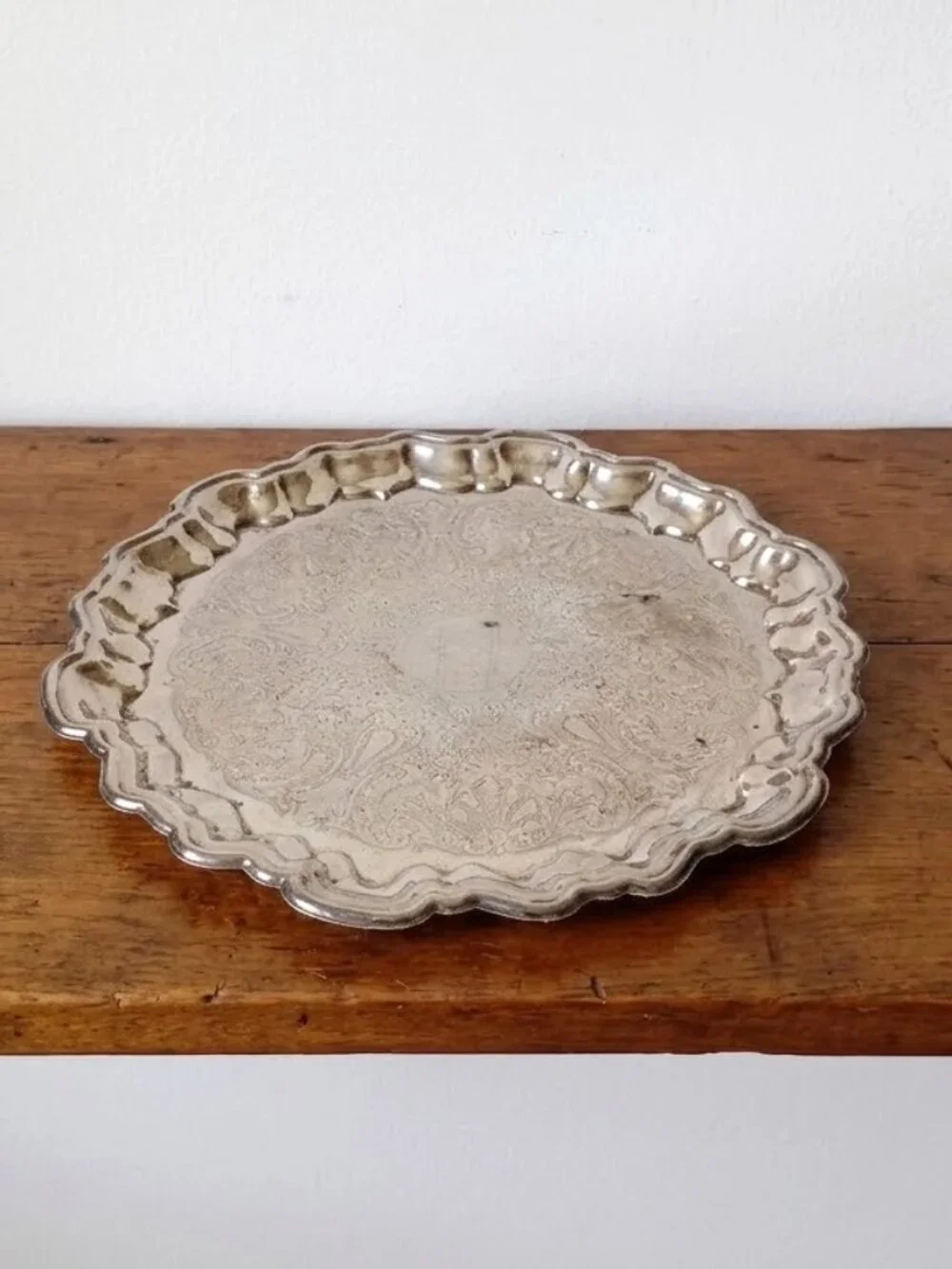 Vintage Silverplate Serving Tray Platter 16